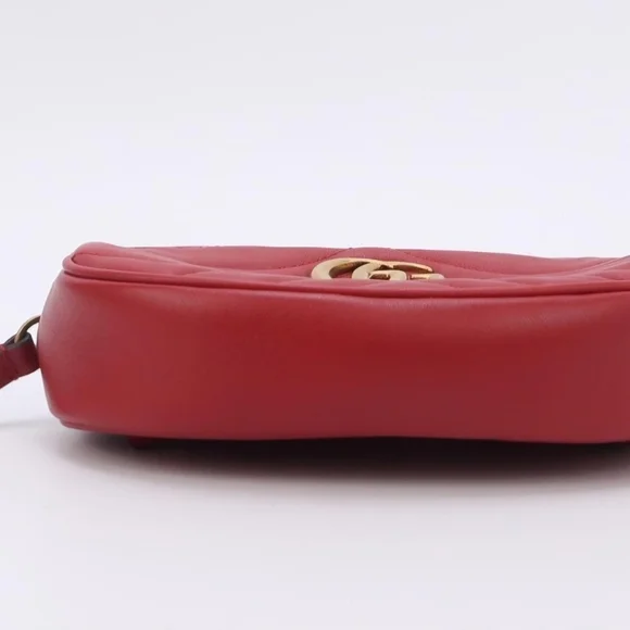Gucci Red Quilted Belt Bag